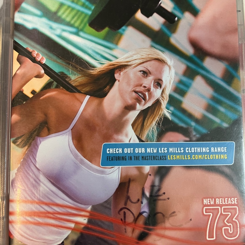 6 Les Mills BodyPump DVDs 54, 59, 60, 61, 73